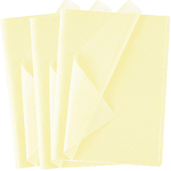 Бумага тишью односторонняя айвори 76х50см, 500 листов 14г/м