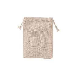 Мешочек из искусственного льна 10х15 см